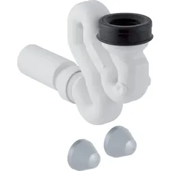 Geberit Schneckengeruchsverschluss für Urinal mit Montagezubehör d50 Abgang hori...