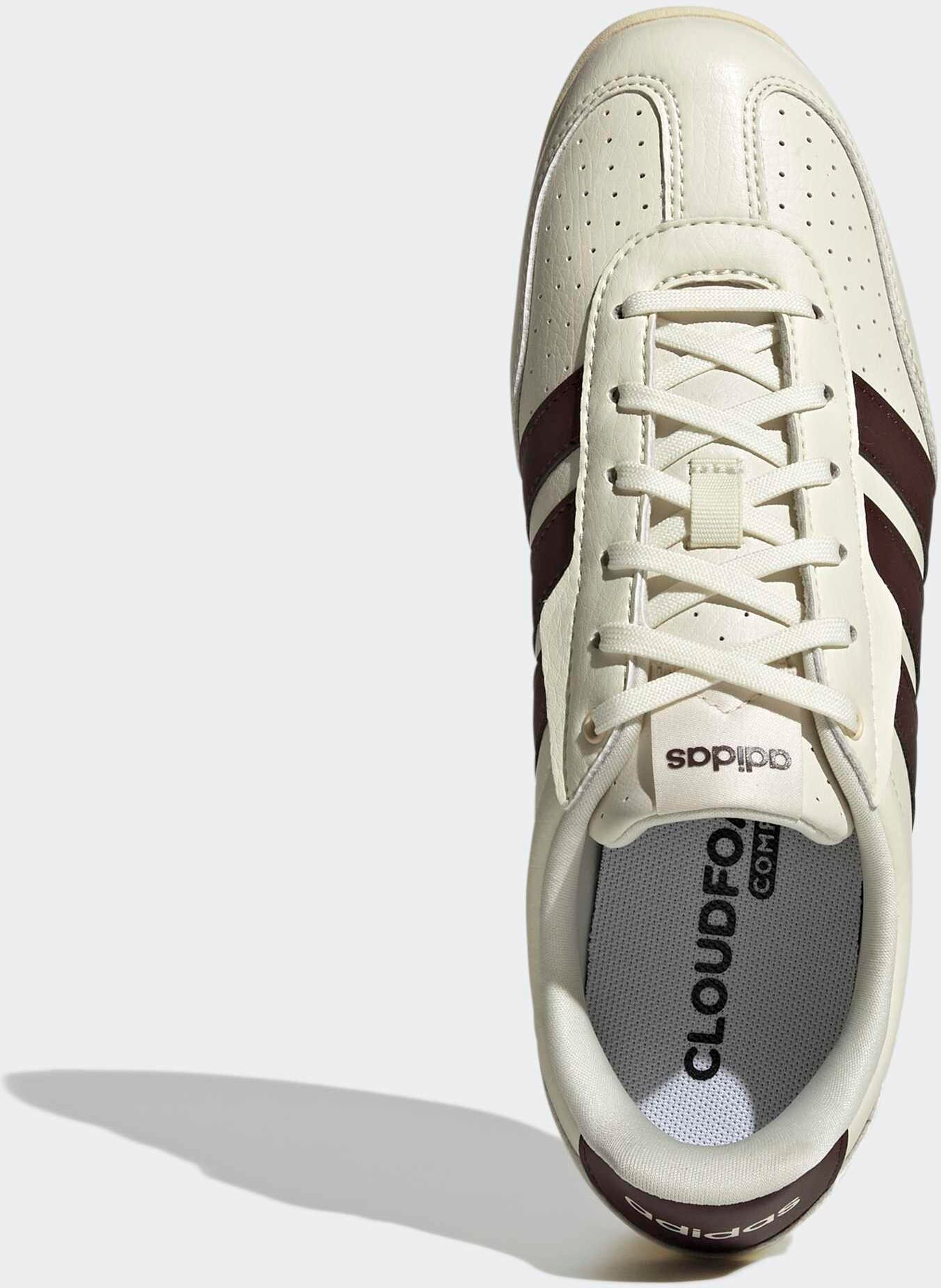 Sneaker ADIDAS SPORTSWEAR "BARREDA LO", Damen, Gr. 38,5, beige (ivory, shadow braun, warm vanilla), Synthetik, Schuhe Sneaker ivory, shadow braun, warm vanilla 38,5