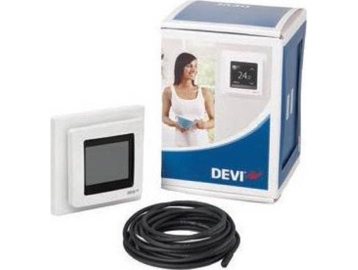 Danfoss thermostat à horloge DEVIreg Touch sw 140F1069