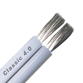 Supra Cables Supra Cables Classic 4.0 - weiss - Meter - 2 x 4,0mm²