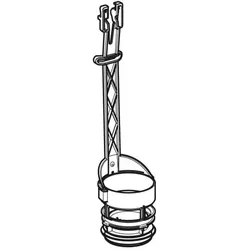 Geberit 244833001 Alpha, Omega UP-SPK, Einbauhöhe 82 cm