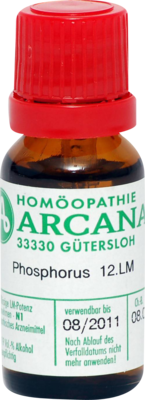 ARCANA Dr. Sewerin GmbH & Co.KG PHOSPHORUS LM 12 Dilution 10 ml 02603257