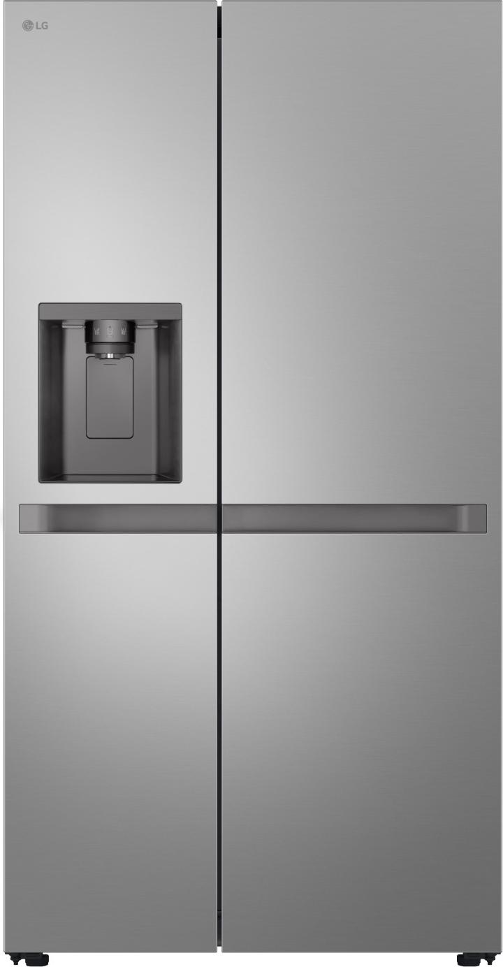 LG GSLC40PYPE, Freistehend, Amerikanische Tür, Silber, 2 Tür(en), Prime Silver, Berührung