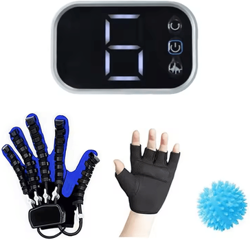 Inspired Finds Stroke Recovery Rehabilitation Gloves For Hand Therapy And Finger Training left Hand l
