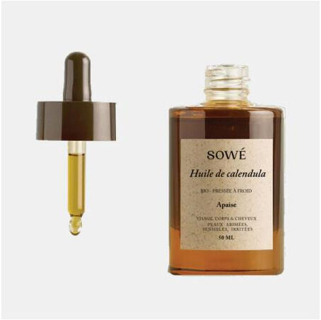 SOWÉ SOWE OLEO PURO CALENDULA BIO PRESSAO A FRIO 50ml