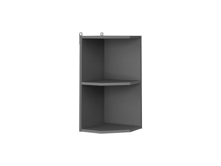 Vicco Hängeschrank R-Line, Anthrazit/Anthrazit, 30 cm mit 2 Fächern, Anthrazit, Anthrazit, Holzwerkstoff, 1 Fächer, Rechteckig, 30x60x29 cm, Küchen, Küchenmöbel, Küchenschränke, Küchenoberschränke