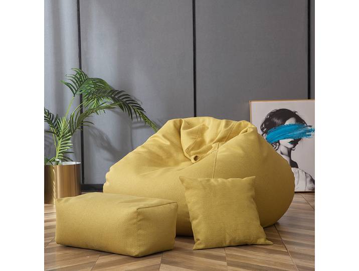 Perles coussins ensembles pouf canapés salon compressé pouf canapés pliant dormir Mini Pouf Poltrona meubles de Patio