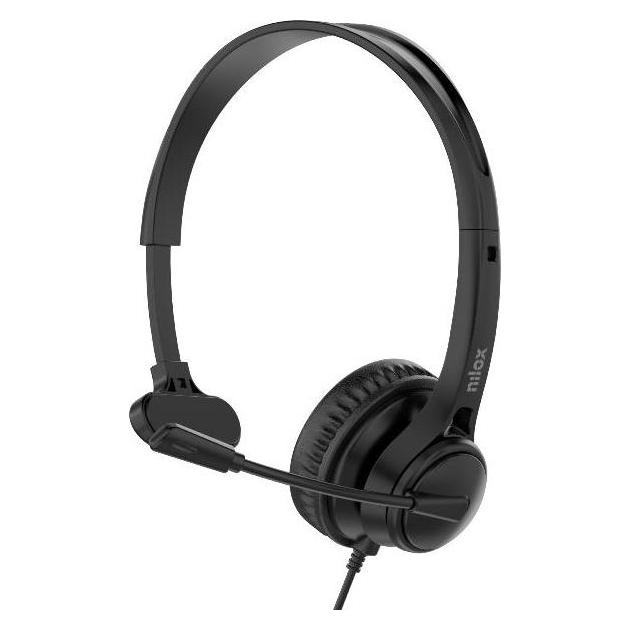 Nilox =>>HEADPHONES MONO ENC USB-C/USB-A (Kabelgebunden, USB-A, USB-C) (NXAUCMON01)