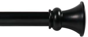 Deco Window 1 Pcs 18-44 Inch Extendable Curtain Rod for Door & Windows with egyptian Finials