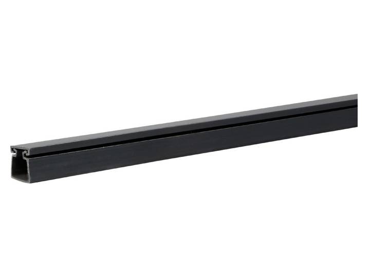 Kabelkanal Stange Schwarz 15 mm 2M