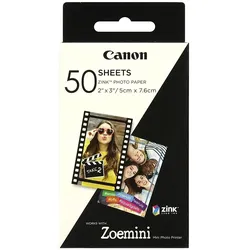 Canon ZP-2030 ZINK Fotopapier 50x75mm - 50 Blatt