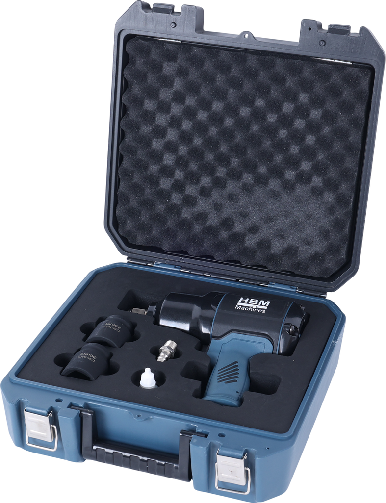 HBM Pneumatisches Schlagschrauber-Set 3/4 Zoll