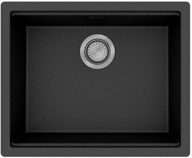 Hansgrohe Unterbauspüle S53 SilicaTec, 536x436mm, graphitschwarz (43458170)