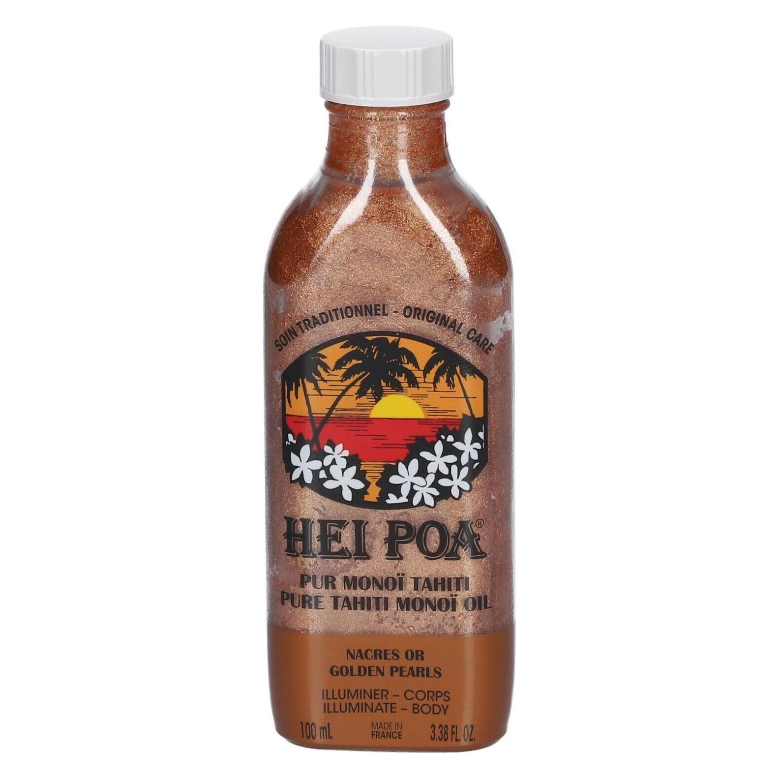 Hei Poa soin traditionnel nacré or Fl 100 ml (Körperöl, 100 ml) (HPSTNO)