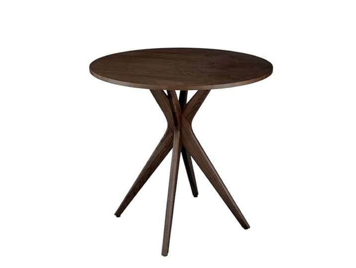 RAGABA JUBI Runder Esstisch aus Holz 60cm Nussbaum