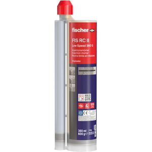 Fischer Injektionsmörtel 567517, FIS RC II Low Speed 360 S, Hochleistungsmörtel, mit Statikmischer, 360ml
