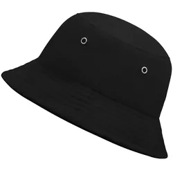 Kinder Fischerhut "MB013" Fisherman Piping Hat - black/black
