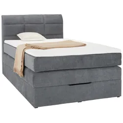 Boxspringbett Runner Grau ca. 120x200cm