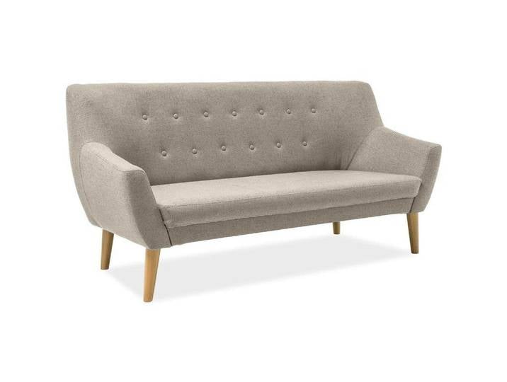 Beige 3-Sitzer Sofa AMBER