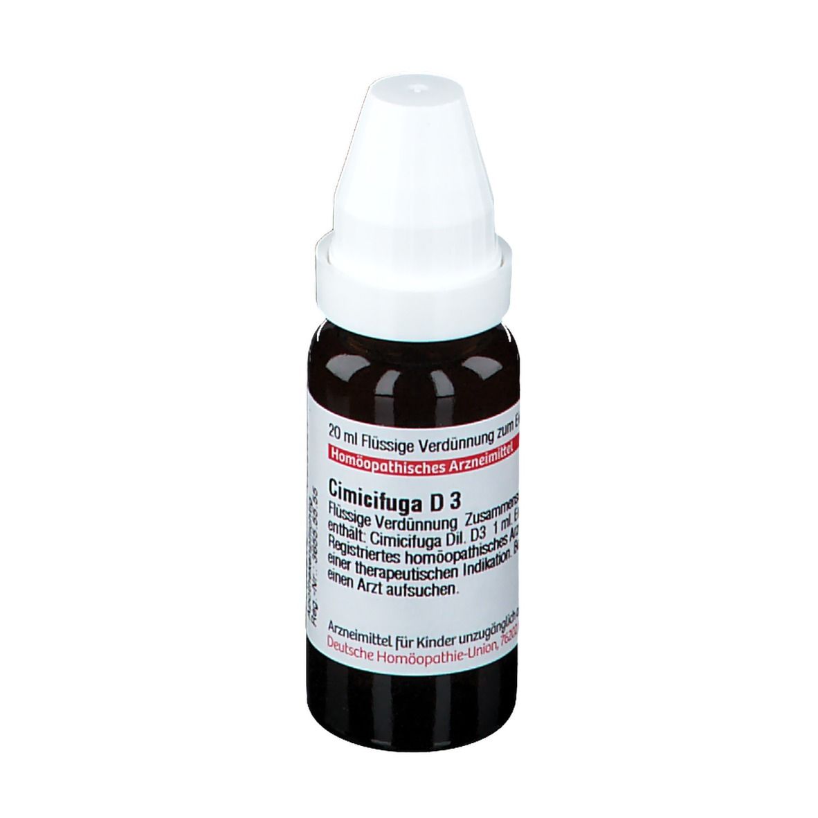 Cimicifuga D 3 Dilution 20 ml