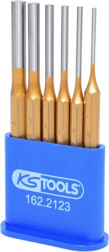 KS Tools 162.2123 Splintentreiber-Satz, 6-tlg Ø3-4-5-6-8-10mm