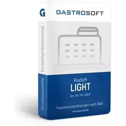 Kassensoftware Einzelhandel PosSoft light / inklusive Kassenbuch - später kaufen - TSE Stick in Deutschland Pflicht!