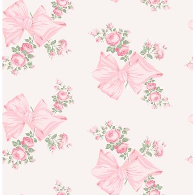 LoveShackFancy Rosa Beaux Pink Peel and Stick Wallpaper