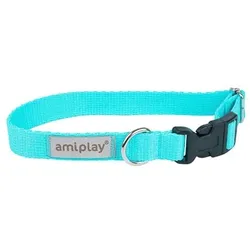 Amiplay Verstellbares Halsband Samba M Türkis