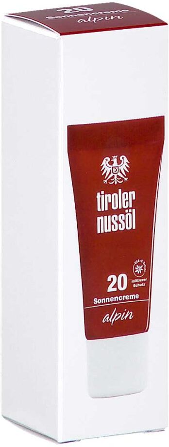 Tiroler Nussöl Alpin Sonnencreme Lsf 20 20ml