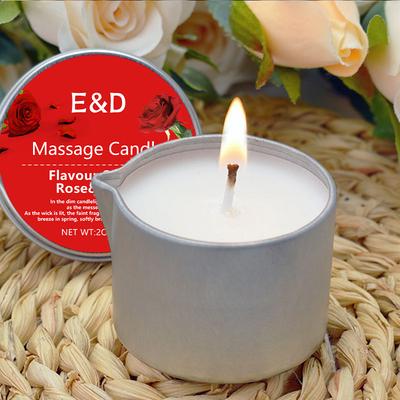 On Spot Shop Rose Scented Massage Oil Candle, Aromatherapy Body Oil For Pure Relaxation, Home Spa Gift Set jasmine