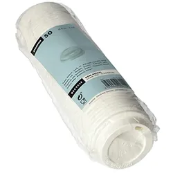 Papstar Dom-Deckel PS To Go rund Ø 6 cm weiss 50 Stück