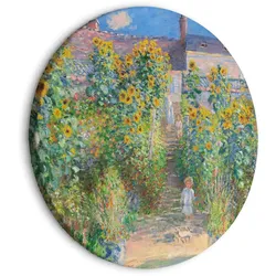 RUNDES BILD Beige 60/60 cm