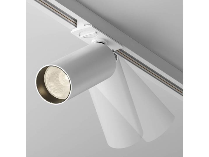 Maytoni Focus LED-Spot, Unity-System, Triac, 930, weiß Focus, dimmbar, weiß / opal, für Arbeitszimmer / Büro, Aluminium, Modern