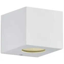 Wandleuchte CORDOBA (BH 10x9 cm) - weiß - BH 10x9 cm