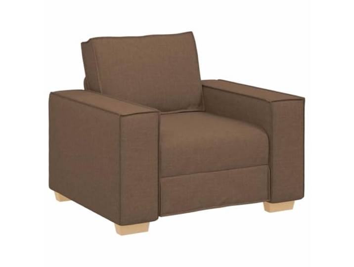 Makastle Sofa Couch Stuhl Braun 100x78x84 cm Stoff