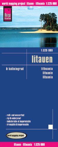 Peter Rump, Reise Know-How Verlag - Reise Know-How Landkarte Litauen und Kaliningrad (1:325.000): world mapping project: Kartenbild 2seitig, klassifiziertes Straßennetz, Ortsindex, GPS-tauglich, wasserfest imprägniert - Preis vom 30.09.2026 09:01:18 h