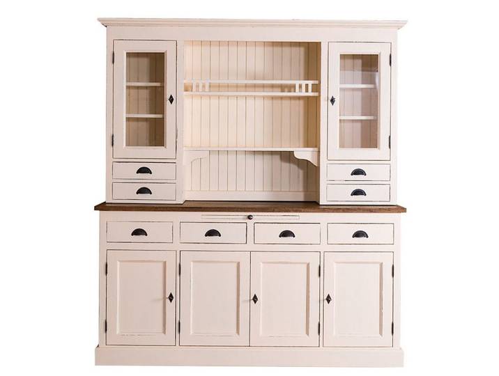 Massivholzmoebel-Becker Buffet Breiter Buffetschrank aus Massivholz im Landhausstil