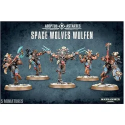 Games Workshop Warhammer 40k - Space Wolves Wulfen (Kunststoff)