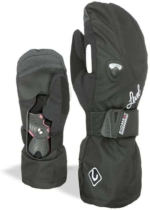 Level  - Butterfly Mitt Black - S - Moufles