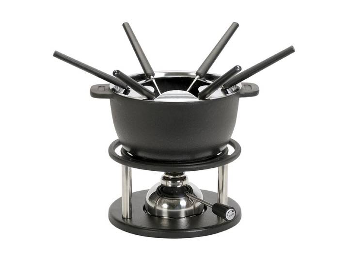 Fondue Kisag Twin 10 Tei , schwarz, Ø:18cm, Fondues, Fondue