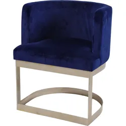 VOSS Design »Royce« Sessel blau