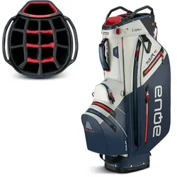 Big Max Aqua Tour 4 Cartbag weiss/navy/rot