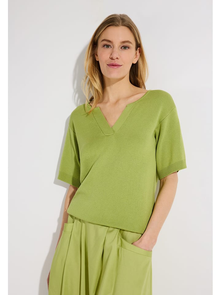 More & More Pullover in Grün - 34