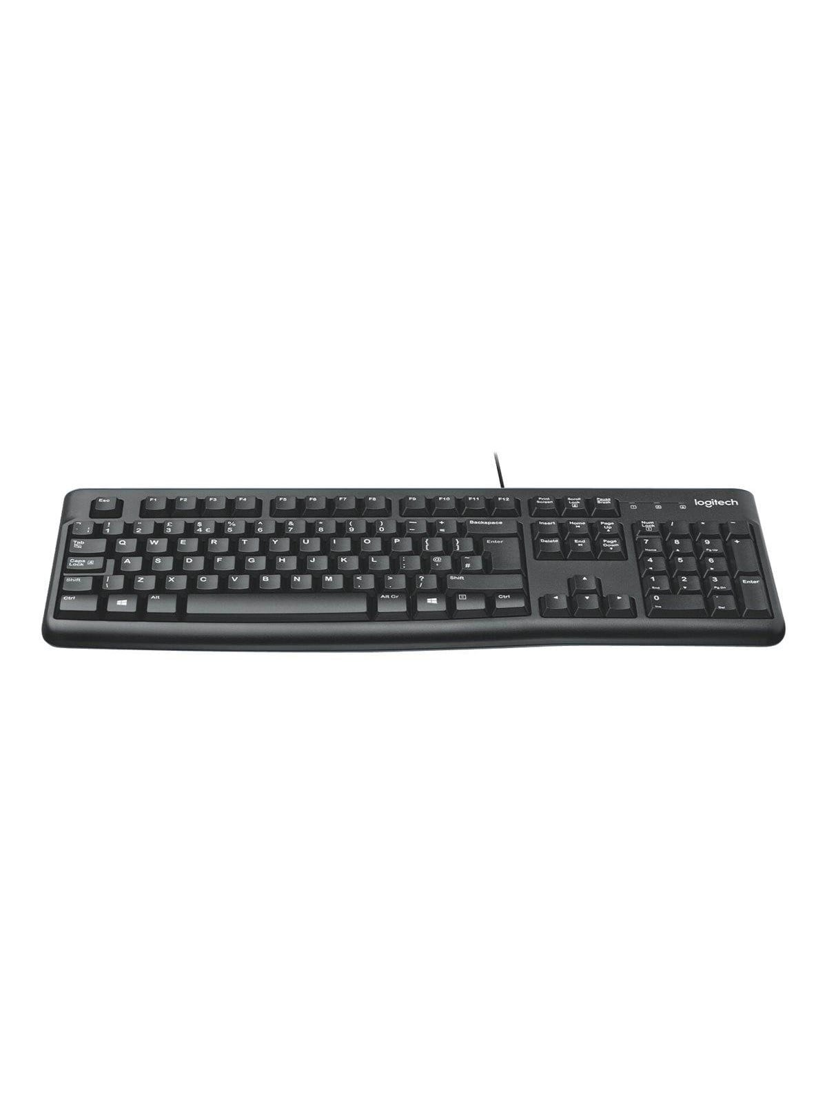 Logitech K120 - keyboard - QWERTY - Italian Input Device - Tastatur - Italienisch