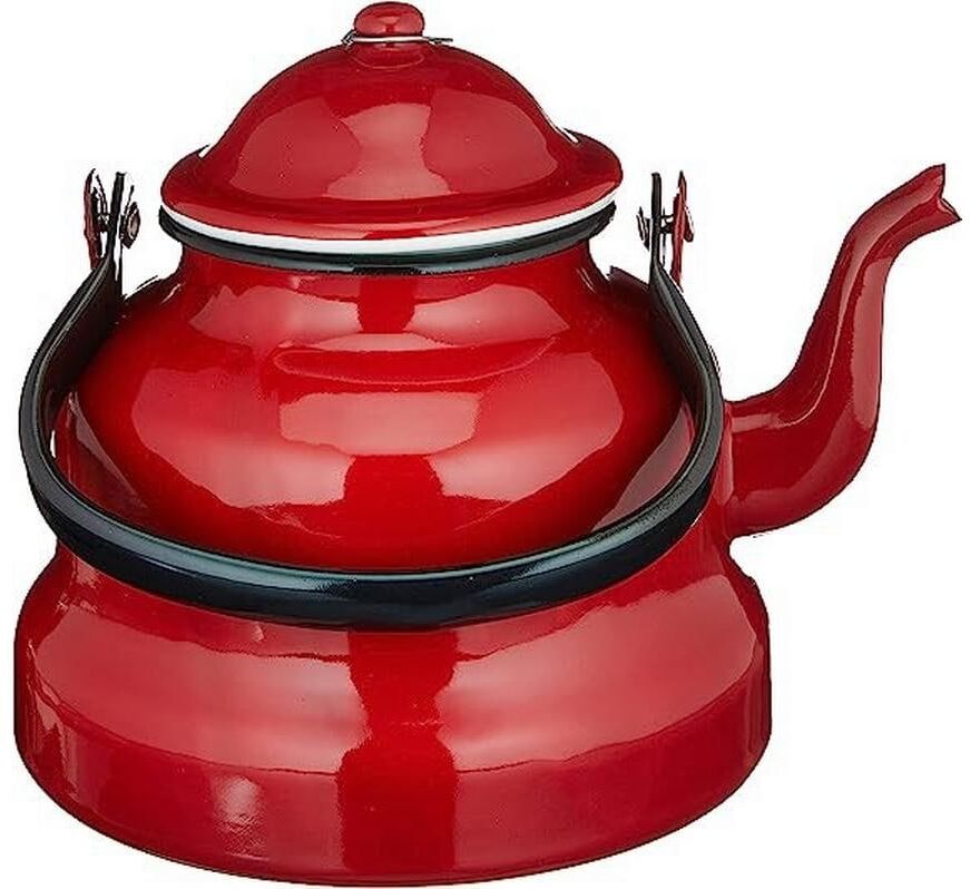 Wasserkocher "Ibili Roja 1 Liter 0 cm", rot (schwarz), Wasserkocher, Wasserkocher schwarz Einheitsgröße