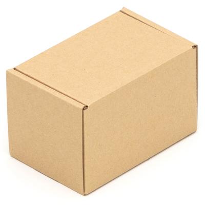 KK Verpackungen 50 Faltschachteln 126 x 86 x 85 mm Post Versandkartons Wellpappe Kartons braun
