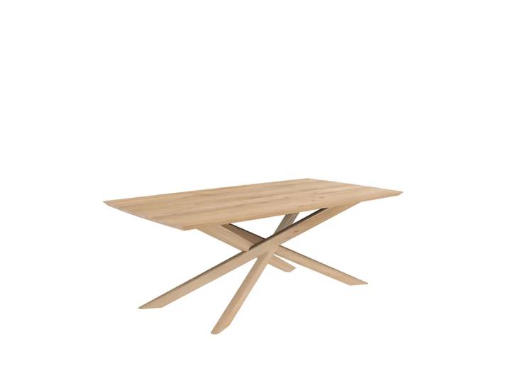 Ethnicraft Mikado Esstisch Oak wax oil 203×106 cm