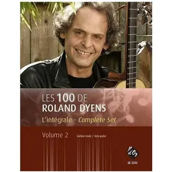 100 de Roland Dyens - L/'intégrale vol.2 pour guitare, Schulbücher von Roland Dyens