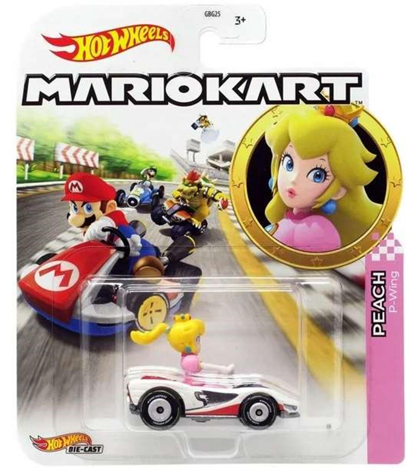 Hot Wheels Mario Kart GJH58 Voertuig Meerkleurig