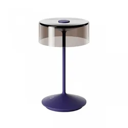 Sigor Akku-Glasleuchte Numotion 265mm pflaumenblau 2,2W FlexMood 2200K/2700K IP54 171lm Ra85 dim